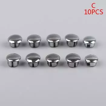 10 шт. аксессуары для ручек для кранов, ручка и переключатель знака холодной воды, красная и синяя этикетка, декоративная