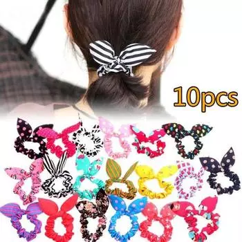 10 шт. аксессуары для волос с заячьими ушками 10pcs-random color