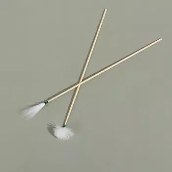 10 шт. бамбуковое перо для удаления ушной серы кюретка для чистки ушных раковин ложка для чистки палочка Goose Hair Stick