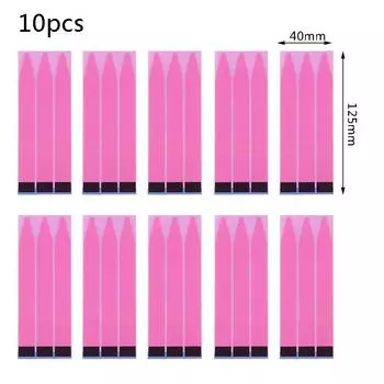 10 шт., бесшовная двухсторонняя клейкая лента, клейкая наклейка, полоски ленты 100mm