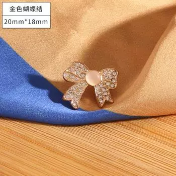 10 шт. Бесшовные антибликовые артефакты, кнопки для женской одежды, брошь-пуговица для костюма, невидимая кнопка, гвоздь для рубашки, маленькая пуговица 2 #bow * size as shown * flower shape