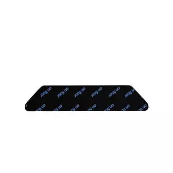 10 шт. Бесследные ковровые наклейки Фиксированные Нескользящие ПУ напольные коврики, Многократная стирка без следов клея Двусторонние наклейки для коврика для йоги One Size