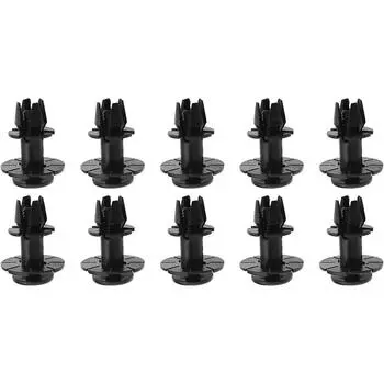 10 шт. Боковые юбки кузова, накладки, монтажные зажимы 07147122912 для BMW 1 3 5 серии E90 E81 E82 E84/X1 X6