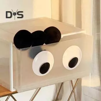 10 шт. Большие наклейки с выпученными глазами, самоклеящиеся наклейки на Хэллоуин, легко отклеиваются и приклеиваются, большие глаза для проектов «сделай сам», домашнего декора 8 cm