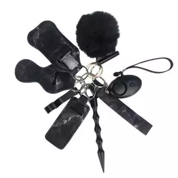 10 шт. брелок для ключей с сигнализацией для женщин