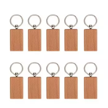 10 шт. брелок из бука, брелки для ключей, сделай сам, украшение для одежды и сумки