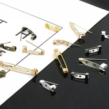 10 шт., булавки из нержавеющей стали, сделай сам, нержавеющая пряжка, металлическая брошь, значок 515mm