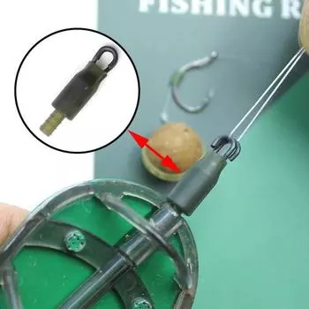 10 шт. быстросменные бусины для ловли карпа, рыболовные снасти, крючки, метод кормушки, аксессуары для ловли карпа, снасти