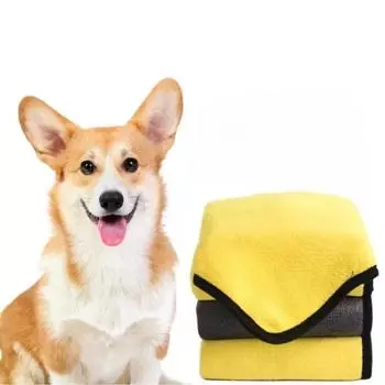 10 шт. быстросохнущие полотенца для собак и кошек, мягкие полотенца из микрофибры, впитывающие воду полотенца для купания, чистящие салфетки для зоомагазинов, товары для животных