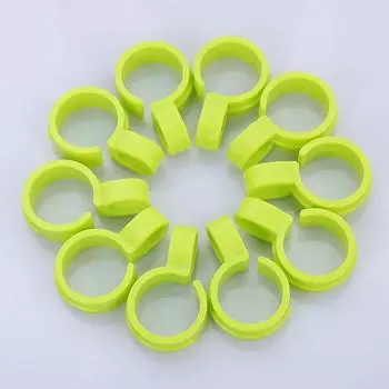 10 шт. Бытовой ветрозащитный крючок-вешалка Пластиковая ветрозащитная фиксирующая пряжка Инструмент для домашнего хранения Прищепки для одежды зелёный