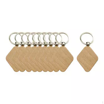 10 шт. цепочка для ключей, брелок ручной работы для изготовления ювелирных изделий Style A 42x50mm