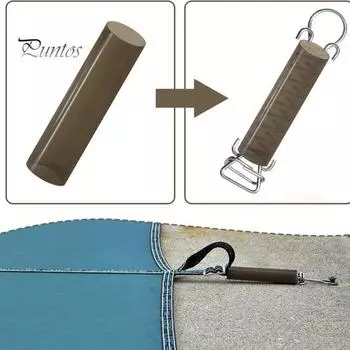 10 шт. чехлов для бассейнов, пружинные чехлы, водонепроницаемые защитные чехлы, простая установка чехлов для бассейнов, встраиваемых в землю 10pcs