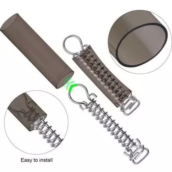 10 шт. чехлов для бассейнов, пружинные рукава, водонепроницаемые, защитные, пружинные рукава, простая установка