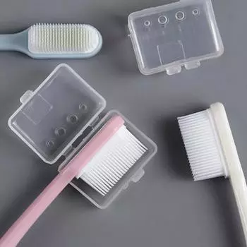 10 шт. чехлы для зубных щеток, чехол, портативный чехол для путешествий, походов, кемпинга, защита щеток, органайзер для хранения, принадлежности для ванной комнаты