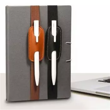 10 шт., чехол для ручек, регулируемый эластичный ремешок, держатель для ручек, портативный чехол для ручек для журналов, тетрадей