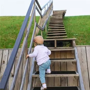 10 шт. черные нескользящие наружные лестничные ступени нескользящие сверхпрочные самоклеящиеся полосы для лестницы скейтборда и палубы чёрный