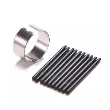 10 шт., черные сменные наконечники для Wacom Bamboo Cte Mte Ctl Cth Sp, только