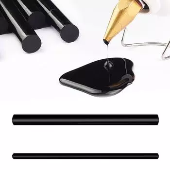 10 шт. черные термоклеи-палочки термоплавкие клеи-палочки инструмент для ремонта клеи-палочки термоплавкие клеи-палочки для автомобиля DIY 11