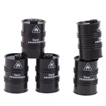 10 шт. черный химический масляный контейнер строительный блок фигурки своими руками модель охранника подарочные игрушки