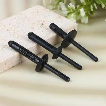 10 шт. черный пластиковый зажим для заклепок фиксатор застежка заклепки автомобильные аксессуары M