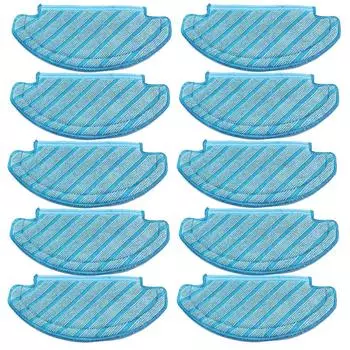 10 шт., чистящие подушечки для швабры для Ecovac-s Deebot Ozm-o T8 AIVI, аксессуары для пылесоса