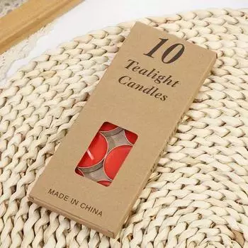 10 шт. цветная плоская круглая алюминиевая свеча для предложения, романтическое создание атмосферы вокруг круглой свечи для свадьбы, дня рождения