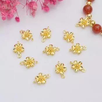 10 шт. Цветная сумка 14K Gold Ear Hook Пустой держатель Work In Progress Accessories Pattern Diy Handmade Material