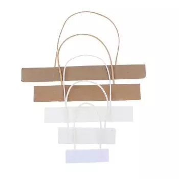 10 шт., цветная сумка-тоут, веревка, крафт-бумага, сумка, сумка, веревка, сделай сам, цветочная сумка, шнур для конфет, детский подарок, коробка конфет с пеньковой веревкой