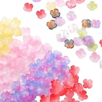 10 шт. Цветочные хрустальные стеклянные бусины-разделители для изготовления ювелирных изделий своими руками браслет ожерелье белый