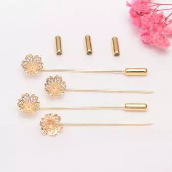 10 шт., цветоустойчивая брошь в обертке из 14-каратного золота, односимвольная сетевая дисковая брошь, аксессуары для украшений своими руками, брошь, булавка для одежды