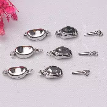 10 шт., цветоустойчивая сумка 18 карат, золотая пряжка в виде слитка, жемчужная пряжка, сделай сам, жемчужное ожерелье, браслет, пуговица, головка, слиток, пряжка