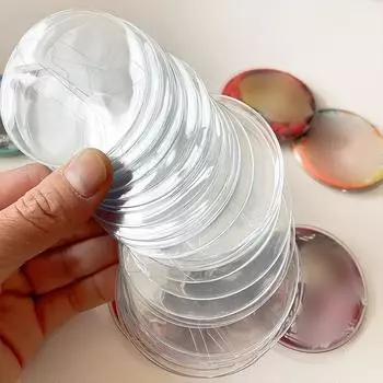 10 шт. демонстрационный чехол упаковочный материал защитный чехол значки украшения 2 размера 10pcs