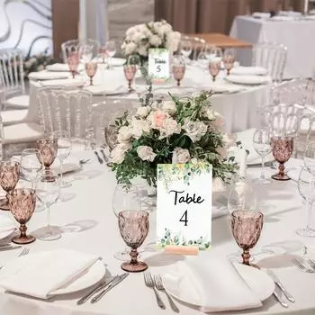 10 шт. деревенский свадебный деревянный держатель для карточек с фотографиями, подставка для открыток, помолвка, свадьба, день рождения, вечеринка, украшение, номер, знак