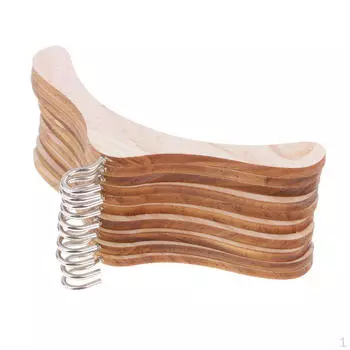 10 шт., деревянная вешалка для одежды для кукол, металлический крючок-органайзер для BJD Uncle