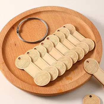 10 шт., деревянные бобины, органайзер для вышивки нитью, намоточная пластина для вышивки крестом