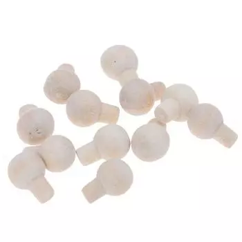 10 шт. деревянных ножек стола/12 шт. круглых ручек для ящиков для декора кукольного домика 1/12 10Pcs