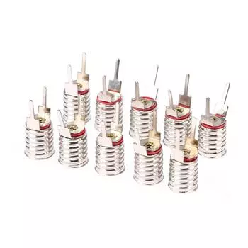 10 шт., держатель для ламп E10, цоколь для ламп, цоколь для домашнего эксперимента