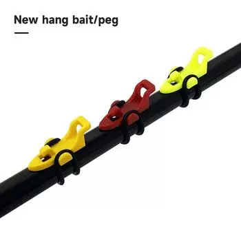 10 шт. держатель для рыболовных крючков с резиновыми кольцами 3-х размеров держатель для рыболовных крючков вешалка для приманок рыболовные снасти 5