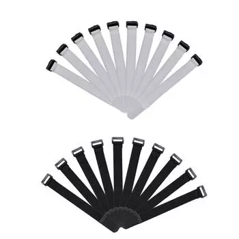 10 шт., держатель для удочки, ремень, подтяжки, застежка, крючок, петля, завязки, ремень # чёрный