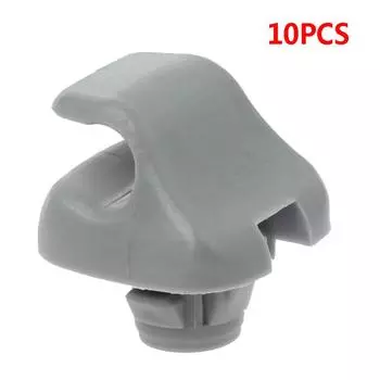 10 шт. Держатель козырька от солнца прозрачно-серый для Honda Civic Cr-V для Accord Civic козырек 88217-S04-003Za