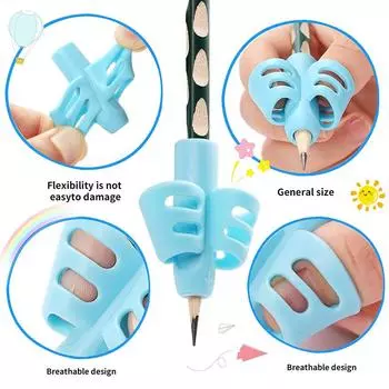10 шт. держатели для ручек для письма детей, держатели для карандашей для домашнего обучения и дошкольного обучения, принадлежности для письма для детей, держатели для ручек