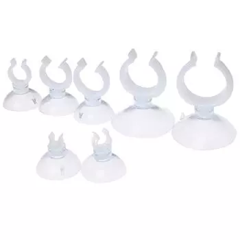 10 шт., держатели на присоске для аквариумных рыбок, держатели для воздушной трубки, шланговый насос 5*30mm