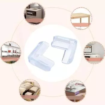 10 шт. Детская безопасность силиконовая защита для защиты угла стола от детей