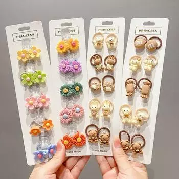 10 шт. детская резинка не повредит волосы, эластичная резинка для головы хорошей девочки, веревка для головы ребенка, резинка для волос, резинка для волос, головной убор