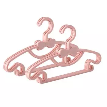 10 шт. Детская вешалка для одежды, сменная однотонная, стильная, очаровательная, нескользящая, балконная, верхняя, вешалка для нижнего белья