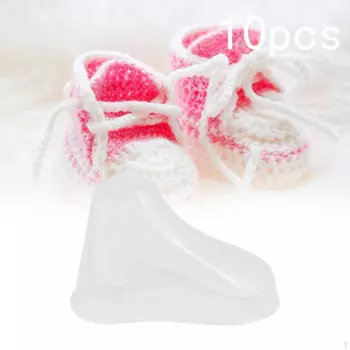 10 шт. Детские ножки, витрины, обувные колодки, практичные легкие держатели для пинеток 8 cm