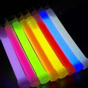 10 шт., детские светящиеся палочки, игрушка длиной 6 дюймов, ультраяркая флуоресцентная палочка, карнавальный фестиваль, неоновые огни для вечеринок, поддержка концертов, реквизит для вечеринки