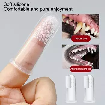 10 шт. детские зубные щетки для собак и кошек, инструменты для чистки, зубные щетки для собак, инструменты для ухода за зубами от неприятного запаха изо рта, зубного камня, принадлежности для домашних животных