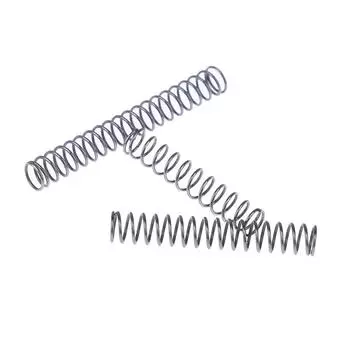 10 шт. Диаметр проволоки 0,4 мм миниатюрные стержни для шариковых ручек стальные маленькие пружины сжатия as the picture