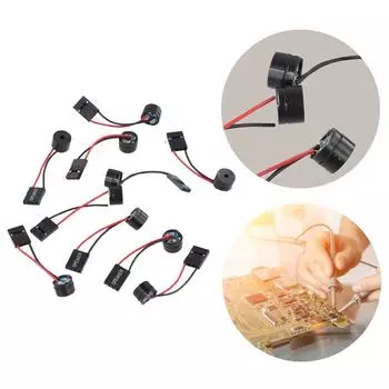 10 шт. динамик зуммер прочный DIY ПК чехол зуммер звуковой динамик для ПК Interanal *A